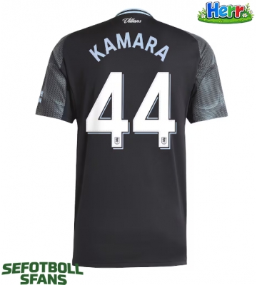 Aston Villa Boubacar Kamara #44 Bortatröja 2025-26 Kortärmad